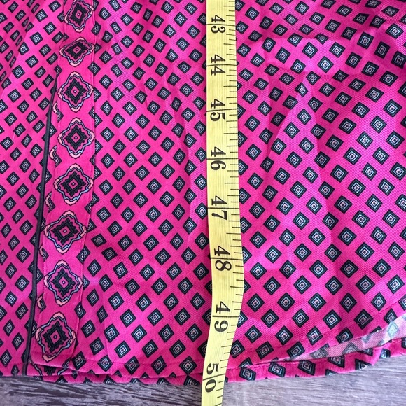 NWT vineyard vines Long Sleeve Silk Blend Twill Midi Shirtdress in Diamond Sz M - Picture 14 of 14